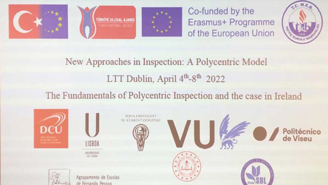 New Approaches in Inspection: A Polycentric Model Projesi ikinci eğitim öğretim faaliyeti 04-08 Nisan 2022 tarihleri arasında İrlanda Dublin Şehir Üniversitesinde gerçekleştirildi.