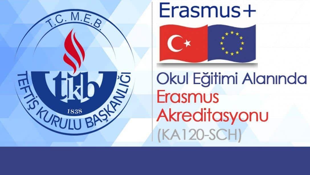 Başkanlığımız Tarafından Okul Eğitimi Alanında Hazırlanan Erasmus Akreditasyon Başvurusu Kabul Edildi