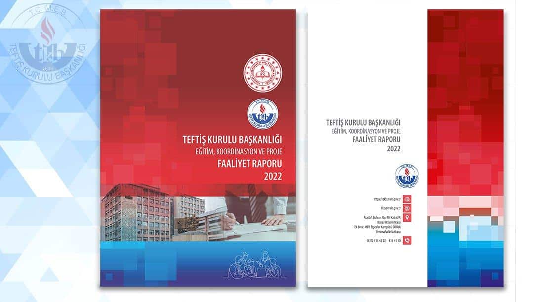 Başkanlığımızın 2022 Yılı Eğitim, Koordinasyon ve Proje Faaliyet Raporu Yayımlandı!
