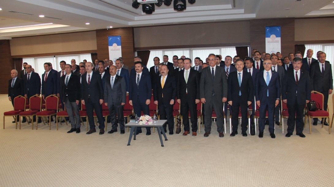 Eğitim Müfettişleri Başkanlar Kurulu Toplantısı Ankara'da Yapıldı